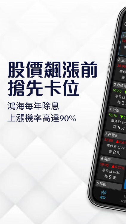 除權息獲利神器by Cmoney