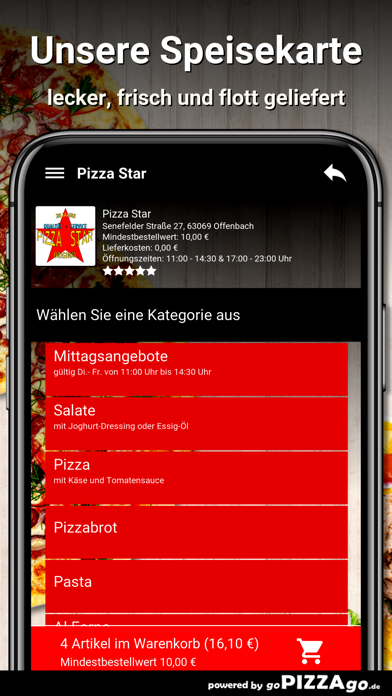 Pizza Star Offenbach screenshot 4
