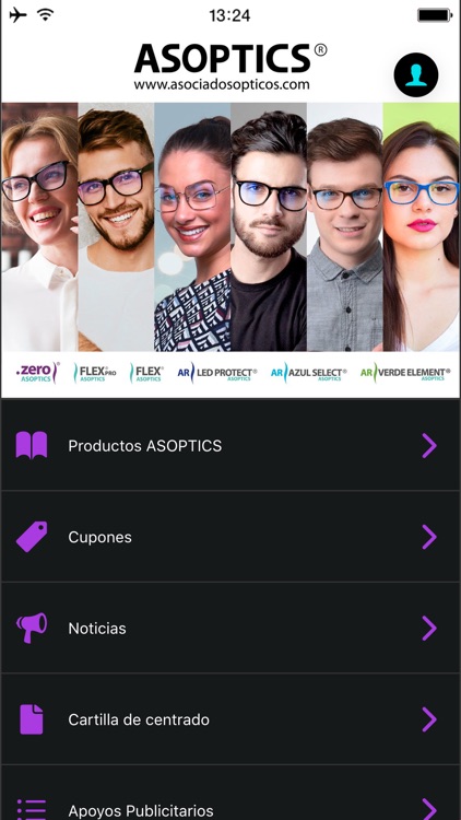 App ASOPTICS