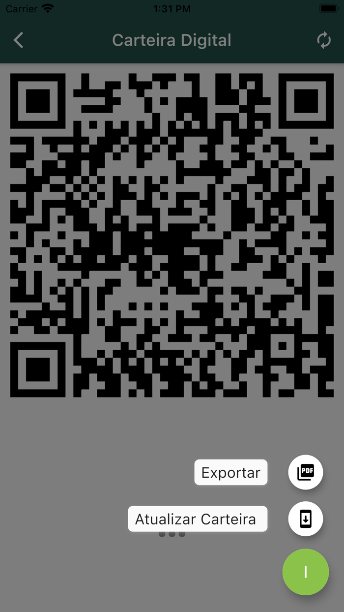 Carteira Digital do CFTA