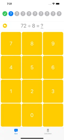 Game screenshot Quiz Calc mod apk
