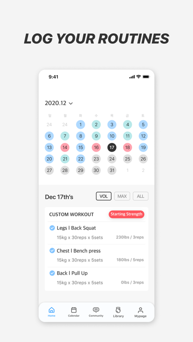 Burn.Fit - Workout Plan & Log screenshot 4