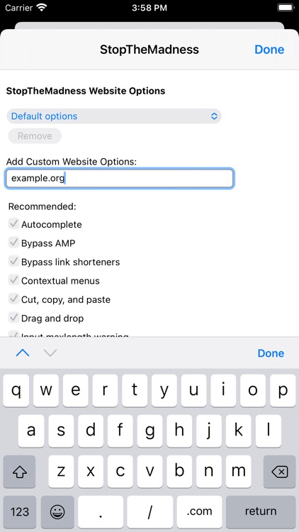 StopTheMadness Mobile screenshot-4
