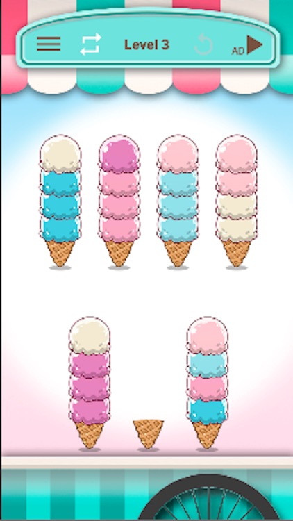 Ice Cream Matching Puzzle