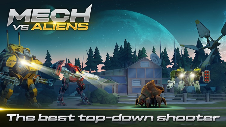 Mech vs Aliens: RPG screenshot-4