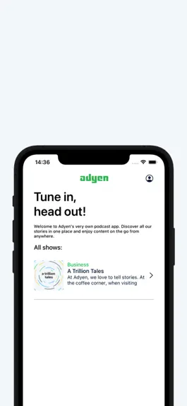 Game screenshot Adyen Podcast apk