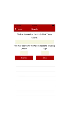 Game screenshot UofL Clinical Trials Mobile apk