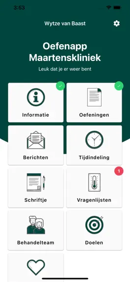 Game screenshot Oefenapp Maartenskliniek apk