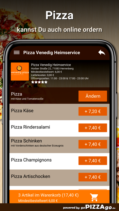 Pizza-Venedig Herrenberg screenshot 5