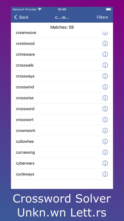 Anagram Solver - Crosswords screenshot-5