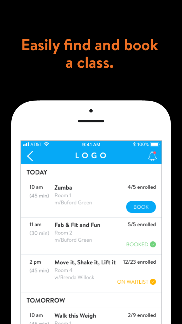 Charlotte Athletic Club App