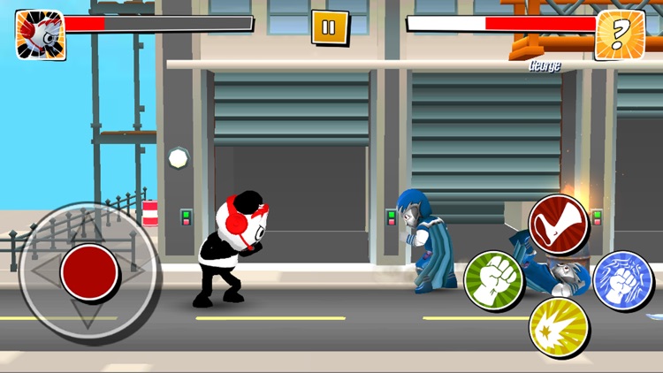 Combo Street Fight Panda screenshot-3