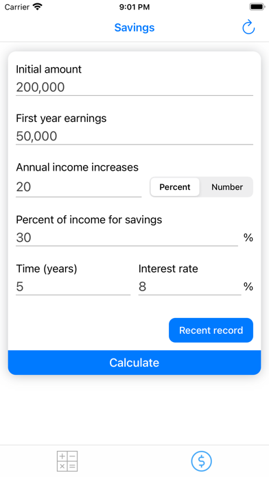 How to cancel & delete Compound interest, savings from iphone & ipad 2