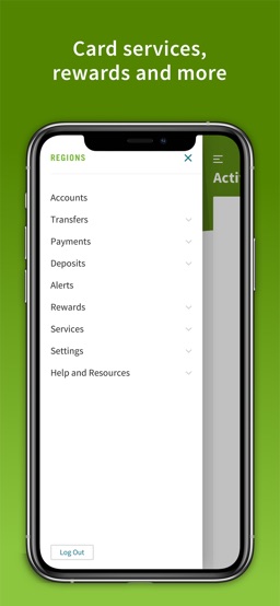 Regions Mobile app screenshot