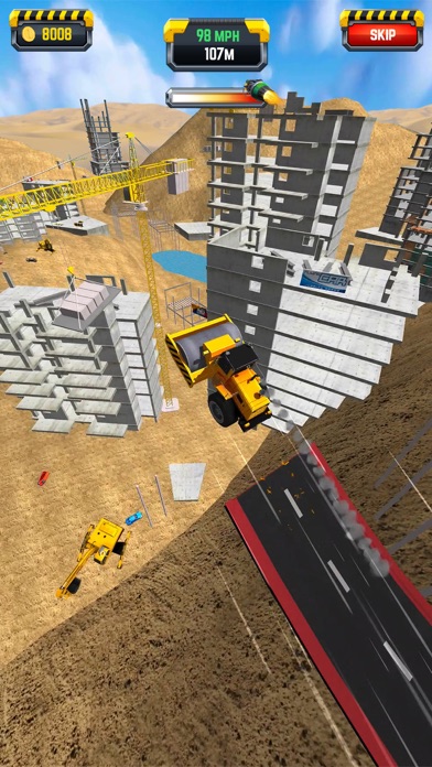 Construction Ramp Jumping screenshot 3