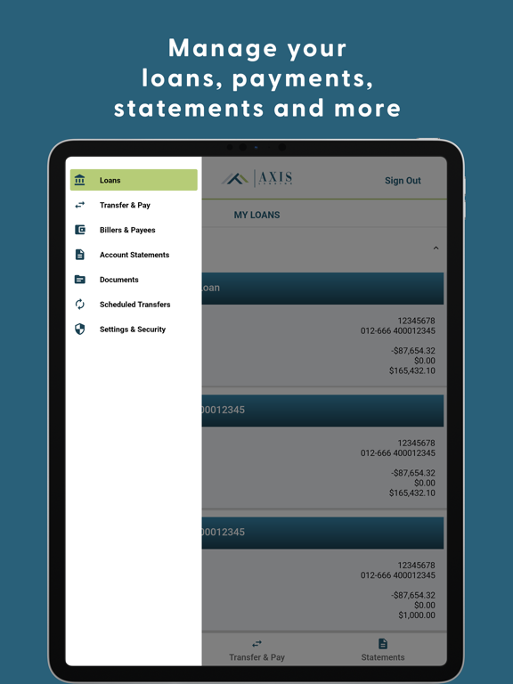 Axis Lending Mobile Access screenshot 2