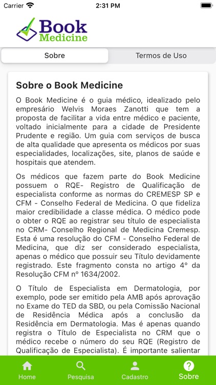 Book Medicine - Guia Médico screenshot-3