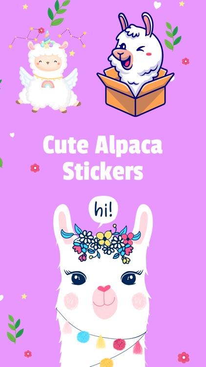 Cute Alpaca Stickers!
