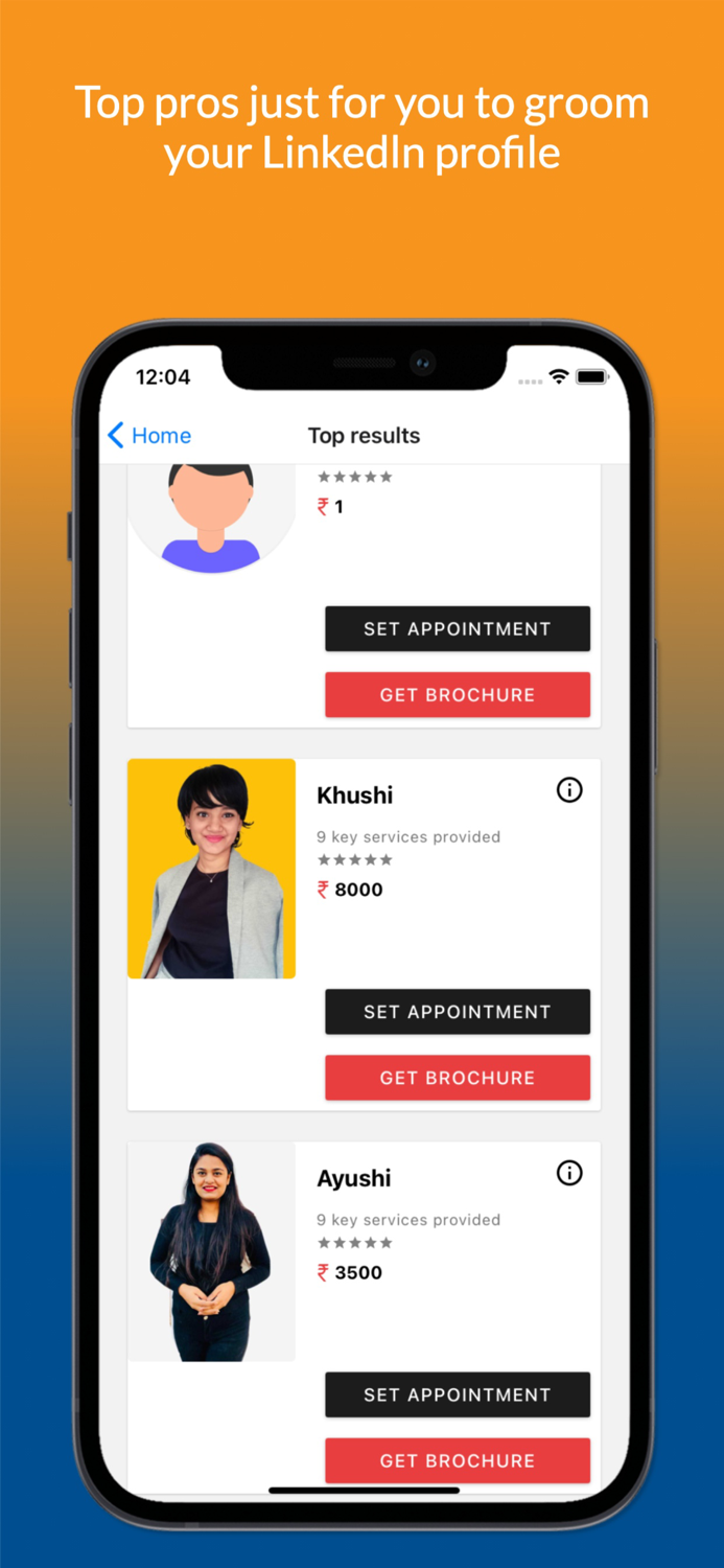 AIITRS - Profile Makeover App