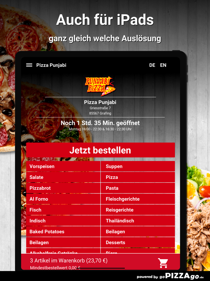 Pizza Punjabi Grafing