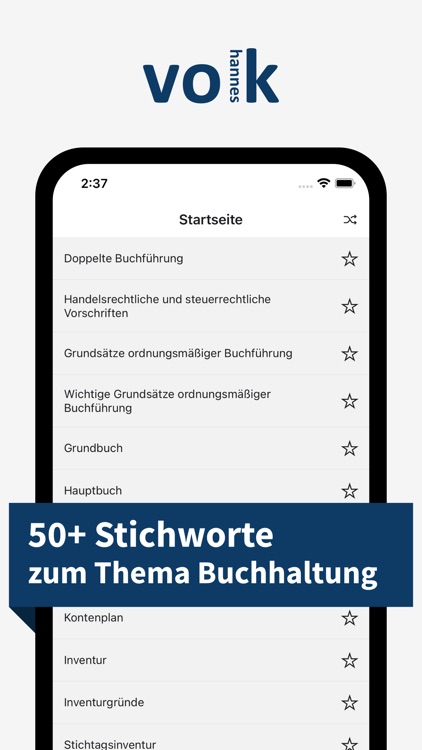 Buchhaltung - Stichworte