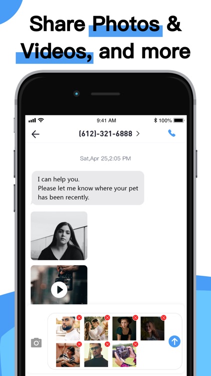 Phone Number-Text + Line Calls screenshot-6
