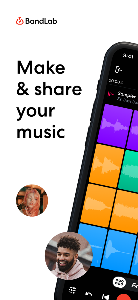 Bandlab Music Making Studio Overview Apple App Store Us