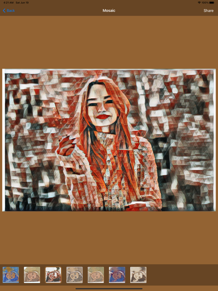 AI Artist Face Cartoon Photo