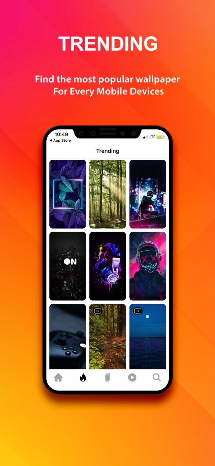 Live wallpapers - Walli fly