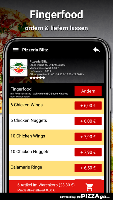Pizzeria Blitz Lüchow screenshot 6