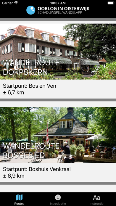 How to cancel & delete Wandelapp Oorlog in Oisterwijk from iphone & ipad 1
