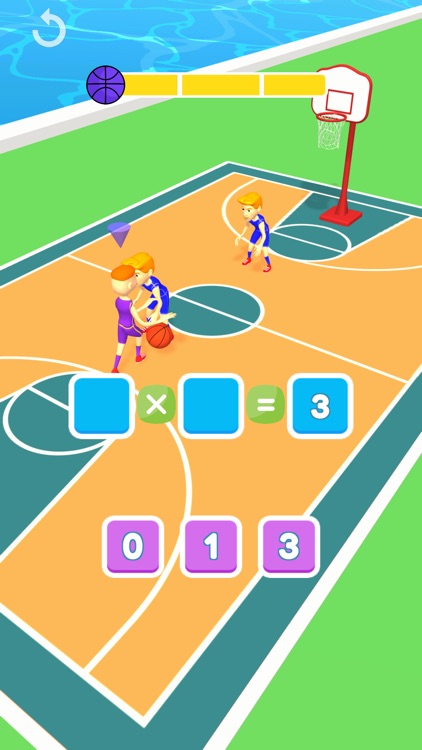 Math Dunk 3D screenshot-3