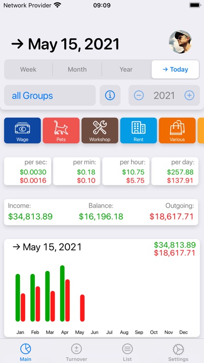 Live Budget - Money Manager
