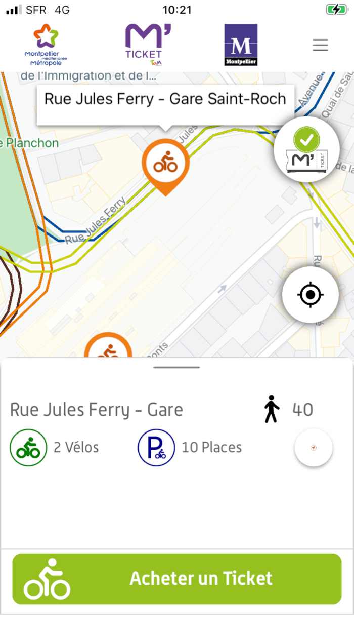 MTicket - TaM mobile ticket
