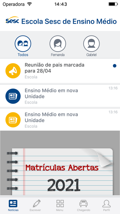 How to cancel & delete Escola Sesc de Ensino Médio from iphone & ipad 3