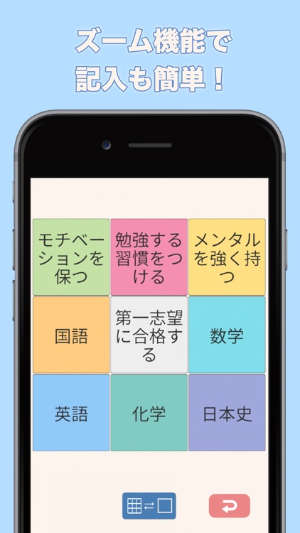 マンダラメモ かんたんマンダラチャート