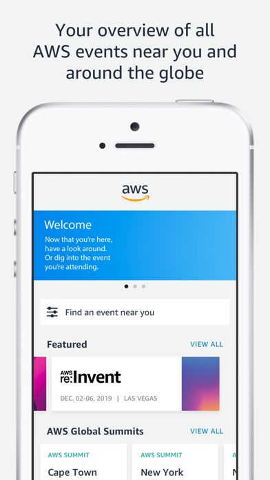 How to cancel & delete AWS Events from iphone & ipad 1