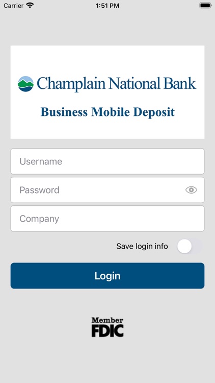 Champlain Business Deposit