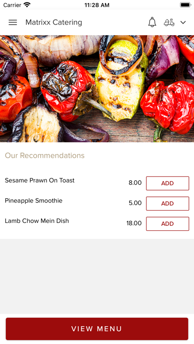 matrixx-catering-ipad-screen-shot-1