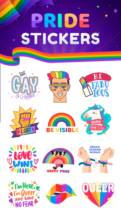 Pride: Stickers