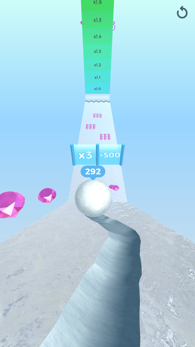 Snowball Effect 3D screenshot 5