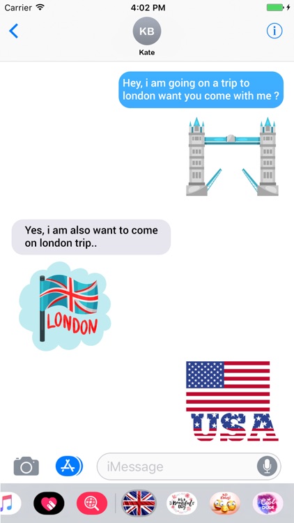 British Stickers & Emoji screenshot-3