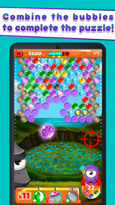 How to cancel & delete Bubble Pop Guriko - new shooter mode free game from iphone & ipad 2