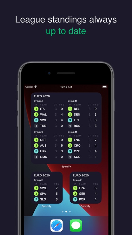 Sportify Widgets - Live scores screenshot-3