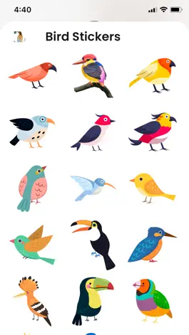 Game screenshot Birds Life Stickers! hack