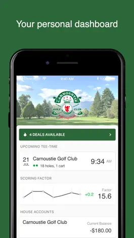 Game screenshot Carnoustie Golf Club apk