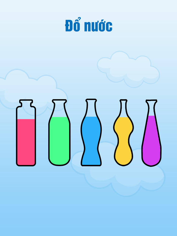 Water Sort - Đổ nước tách màu