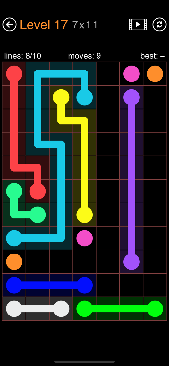 Line Free - Ninth Game