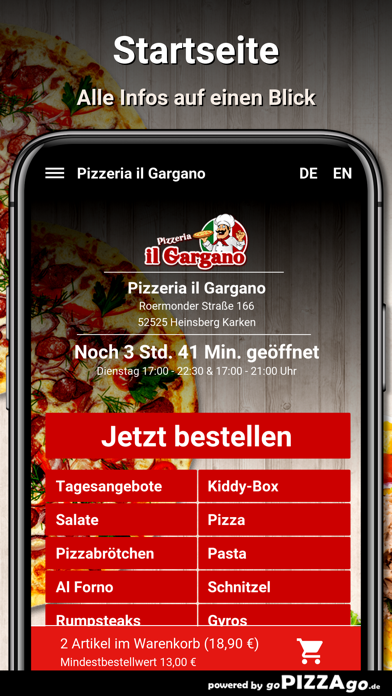 Pizzeria il Gargano Heinsberg screenshot 2