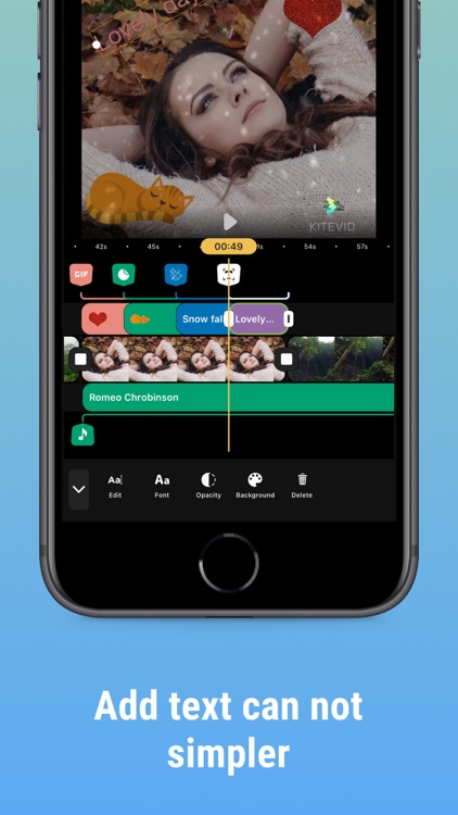 KiteVid - Video & Film Editor screenshot-5